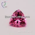 Trillion rough uncut loose Pink CZ jewelry gemstone
